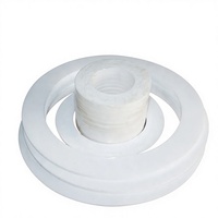 Hochtemperaturbeständige PTFE-Dichtungen Flache Kunststoff-Dichtungsringe Korrosionsbeständige Zylinder-O-Ring-Dichtungen für Industriemaschinen