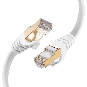 Cable de Conexión Ethernet Plano CAT7 D-Sunty, 10Gbps, 600MHz, FTP, Blindado, Resistente a la Intemperie, 10M, RJ45, Cobre Trenzado - Product Image 6