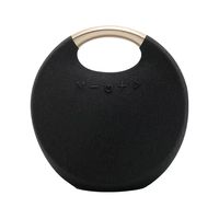 Cadeau transfrontalier : Mini-enceinte étanche 5.0, portable, sans fil, pour extérieur, avec revêtement en tissu et subwoofer