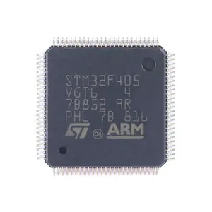 Processador do braço do microcontrolador MCU da microplaqueta IC LQFP-100 STM32F303VCT6 STM32F405VGT6 STM32F429VGT6 STM32F429VIT6 STM32F429VET6 STM32F4