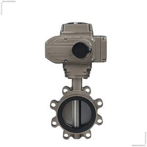 Válvula de Mariposa Eléctrica de Hierro Fundido de Grado Industrial COVNA para Pedidos Urgentes, con Diseño de Tipo Lug y Accionamiento Modulante - Product Image 1