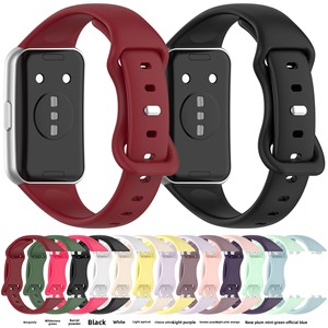 <span class=keywords><strong>Cinturino</strong></span> in Silicone Stile Fascia da Vita con Fibbia a Farfalla per <span class=keywords><strong>Huawei</strong></span> <span class=keywords><strong>Band</strong></span> 11 / 11 Pro - <span class=keywords><strong>Cinturino</strong></span> Sottile di Ricambio per <span class=keywords><strong>Band</strong></span> 11 Pro - Product Image 4