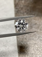 0.5CT-5CT Yuvarlak Şekil IGI CVD/HTPT Elmas Yüksek Kalite Laboratuvarda Yetiştirilmiş Elmaslar Çoklu Boyutlar - GIA/IGI Sertifikalı Mücevher Yapımı İçin