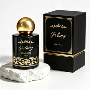 Botella de <span class=keywords><strong>Perfume</strong></span> de Alta Calidad Premium de 50 ml, Botella de <span class=keywords><strong>Perfume</strong></span> de Vidrio Marrón de 100 ml, Botella de <span class=keywords><strong>Perfume</strong></span> Redonda Vacía con Caja de Empaque - Product Image 4