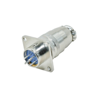 Connecteur électrique de type aviation, prise femelle carrée à vis 2-7 broches, boîtier en cuivre XS16, fiche mâle