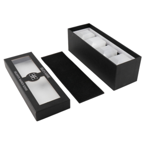 ELEVARRE Set di Quattro Anelli Portatovaglioli in Selenite, Decorazione da Tavola in Cristallo Quadrato - Product Image 2