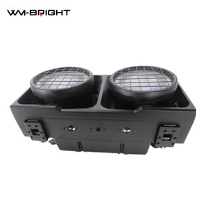 תאורת LED מטריקס צבעונית 6 ב-1 IP65 RGB DMX512 לאירועי דיסקו והופעות, עם 2 עיניות עמעום. - Product Image 2