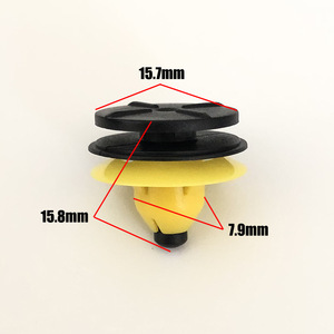 คลิปหนีบสเกิร์ตข้างวอลโว่ 30624192 พลาสติกเคลือบด้าน สำหรับ S60 V60 S40 - Product Image 2