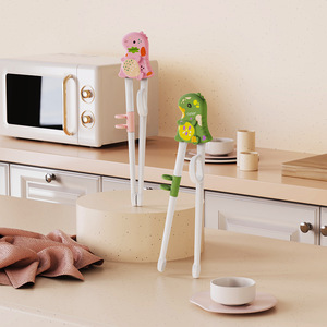 Jiayi – Couverts d'apprentissage pour bébés et jeunes enfants, baguettes d'apprentissage pour la diversification alimentaire - Product Image 1