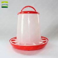 Derniers modèles de mini-abreuvoirs et mangeoires automatiques en plastique pour volailles, efficaces pour l'élevage en ferme
