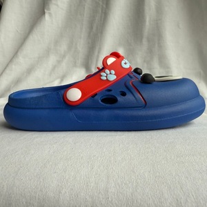 Ciabatte per Bambini in EVA Antiscivolo, Design Animato Estivo per Ragazzi 4-6 Anni, Slip-On Blu e Rosso con Motivo a Zampa - Product Image 3