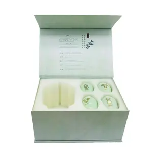 热卖回收刚性磁性定制包装茶酒可折叠包装盒