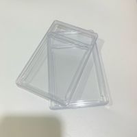 Porte-cartes de jeu en plastique de type ultrasonique, carte transparente, plaque rigide, blocage RFID personnalisable, Poke Mon Yojioh