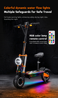 Skuter Listrik Off-road LG 72V 40Ah Baterai Lithium dengan Peredam Kejut Hidrolik dan Rem E-ABS