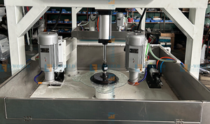 Máquina de biselado de vidrio de doble cabezal para formas irregulares PLC - Product Image 4