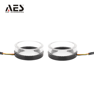 3.0 pouces App Control Welcome light M5 WRGB Multicolore Cristal Couvre pour BMW E36 E38 E39 E46 Voiture Phare Projecteur Linceul - Product Image 5