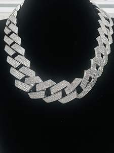 Collar de Cadena Cubana Grande de 30 mm, Estilo Hip Hop, Joyería de Moda, Lujoso y Pesado, Cadena Cubana Grande, Cadena de Eslabones Cubanos de Miami - Product Image 5