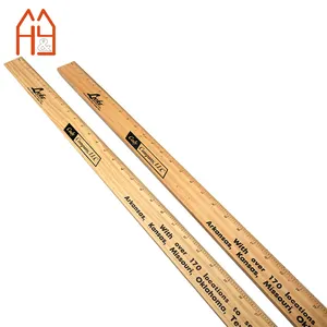 Wood Ruler, Inch and Metric, 60 - Bulk Pricing