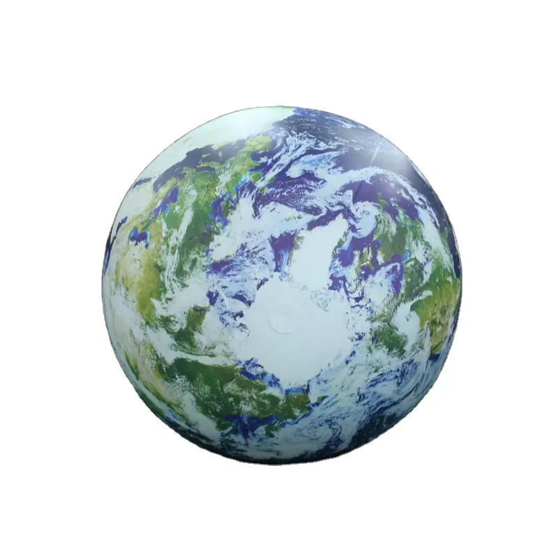 Decorazione gonfiabile earth globe PVC pianeta