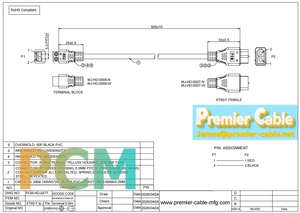 XT60 vrouwelijke naar 2-pins klemmenblokkabel 18AWG hoogstroom voedingskabel voor energieopslag, robotica en industriële systemen - Product Image 6