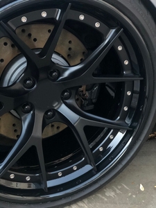 Juego de <span class=keywords><strong>3</strong></span> Ruedas Forjadas de Perfil Bajo Forgex de 18 Pulgadas, 5x120 5x130, Offset Personalizado para BMW M3 M5 Porsche 911 Widebody Show Car - Product Image 3