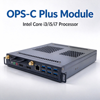 OPS Industrial Embedded PC Intel Generasi ke-4 Core I3 Generasi ke-7 Grafis UHD Windows 10 8+128G