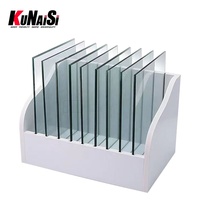 KUNAISI Sécurité Fenêtre de voiture Teinté Film solaire Outil de test Porte-feuille de verre Stockage