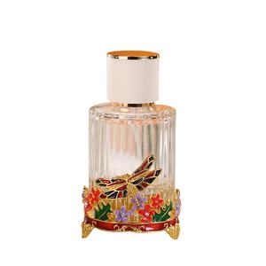 Flacon de parfum en verre de luxe haut de gamme avec buse et couvercle - Product Image 1