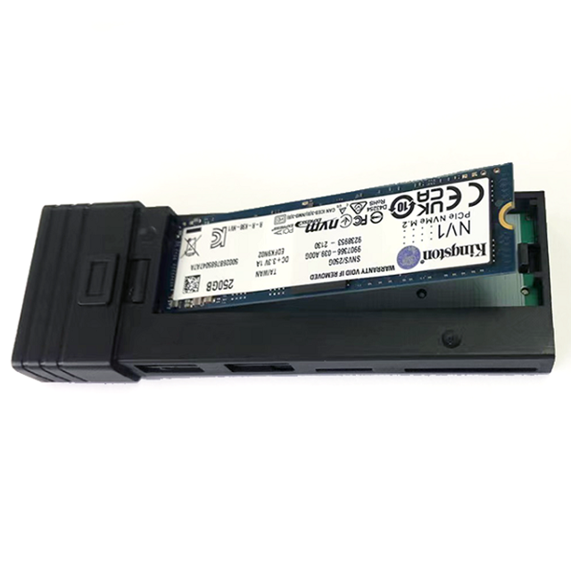 2022 New Aluminum Alloy M.2 Nvme Ssd Enclosure USB 3.2&Type-c 5 in 1 with HUB SSD External Hard Drive Case