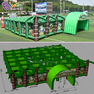 Laberinto Inflable Gigante de Bingo Personalizado para Eventos Deportivos al Aire Libre: Diversión y Alegría en una Carpa Laberinto Embrujada con Láser - Product Image 2