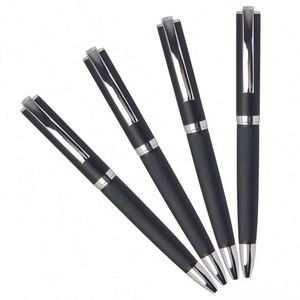 Black Business Premium Metal Ballpoint <b>Pen</b> with logo Luxury Rollerball <b>Pen</b> Customizable Slim Signature <b>Pen</b> for Promotion - Product Image 1