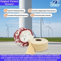 Ruban de vaseline facile à appliquer, sans apprêt, pour réparation de tuyaux, anti-corrosion, ruban de graisse à application à froid pour surfaces humides et vannes