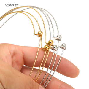 Wire Collar <b>Choker</b> | 18K PVD Gold Plated Stainless Steel Chain Adjustable Necklace | Waterproof Hypoallergenic & Tarnish Free - Product Image 5
