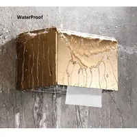 2021 الساخن بيع ماء جدار فولاذي مقاوم للصدأ شنت المرحاض حامل لفائف الورق مع الهاتف الجرف للحمام أو المطبخ