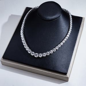 Collier Bijoux MSN-900 18k 40cm Bracelet Chaîne Tennis 2.4ct Diamant de Laboratoire Cultivé Collier Tennis - Product Image 2