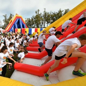 Circuito de Obstáculos Inflable Resistente para Carreras de 5K, Equipo para Festivales Deportivos - Product Image 3