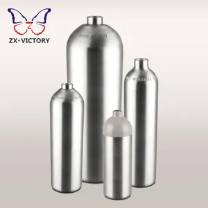 Zx DOT-3AL 1800psi Co2 Aluminium Cilinder Voor Co2 Drank Soda Machine Direct Co2 Tank Hogedruktank