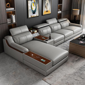 En Gros le Dernier Design Ensemble de Canapés de Luxe 1+<span class=keywords><strong>2</strong></span>+<span class=keywords><strong>3</strong></span> en Similicuir pour Salon, Hôtellerie et Appartement, Mobilier de Salon - Product Image 3
