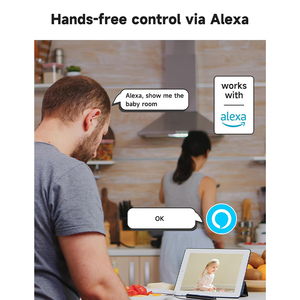 كاميرا أمان صغيرة مقاومة للتخريب بدقة 3 ميجابكسل مع واي فاي ورؤية ليلية وكشف للحركة وإنذار تلقائي وتسجيل حلقي - Product Image 5