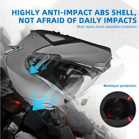 Casque de moto modulaire rabattable de haute qualité, casque de sport automobile Bluetooth, casques pour motos, fabrication personnalisée