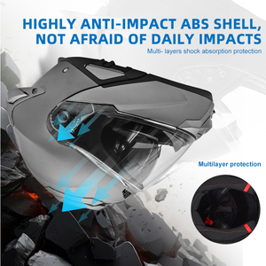 Casco Modular Abatible de Alta Calidad para Motocicleta, Casco de Motociclismo con Bluetooth, Capacetes Para Motos, Personalizado de Fábrica - Product Image 5