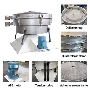 <span class=keywords><strong>Tamis</strong></span> <span class=keywords><strong>vibrant</strong></span> professionnel pour céréales et poudres avec <span class=keywords><strong>tamis</strong></span> rotatif circulaire pour l'industrie alimentaire - Product Image 1