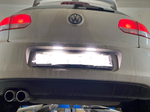 Ailead Standard 2PCS No Error Accessoires de voiture Lampe de plaque d'immatriculation à LED pour VW Amarok EOS GOLF V GOLF IV LUPO New Beetle Passat - Product Image 5