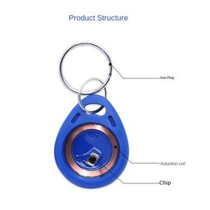 แท็ก NFC 5200 125khz ขนาดเล็ก สมาร์ทการ์ด PVC สำหรับพวงกุญแจ สามารถคัดลอกบัตรผ่านประตูและบัตรลิฟต์ได้ ซ้ำได้ ลบข้อมูลได้ พร้อมห่วงคล้อง - Product Image 4