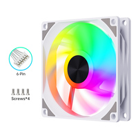 Ventilador RGB AK120 de 6 Pines y 120 mm para Caja de PC, Sistema de Refrigeración Silencioso de 18 dBA, 1200 RPM, 12 V CC para Computadoras de Juego, Proveedor OEM al por Mayor