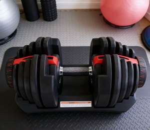 Mancuerna Ajustable de Acero - Equipo de Fitness Portátil, Antideslizante y Duradero para Entrenamiento de Pesas en Casa, para Manos, Brazos y Hombros - Product Image 2