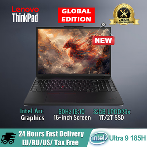 Ordinateur portable Thinkpad P16s, processeur Core Ultra 9-185h, carte graphique, 32 Go/64 Go de RAM, 1 To SSD, 60 Hz, écran 16 pouces, ordinateur portable PC Thinkpad P16s - Product Image 2