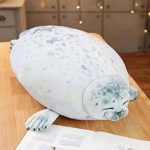 Almohada de Peluche de Foca Marina Adorable, Juguete de Peluche de Algodón Relleno - Product Image 5