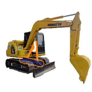Excavatrice amphibie Komatsu PC70 d'occasion en gros avec moteur EPA Composants du noyau de la machine de 7 tonnes portant une vente bon marché - Product Image 1