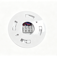 Détecteur de mouvement PIR de plafond SanJin 360°, 110-240V, max 1200W, détection 6m, 3-2000LUX réglable pour lampe de plafond intérieure, contrôle automatique